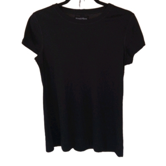Simply Vera Vera Wang Tops - Simply Vera Vera Wang Black Pullover Large